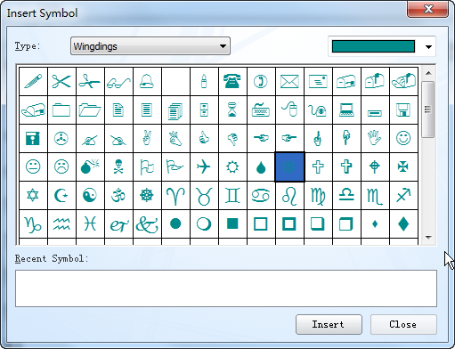 insert-symbols