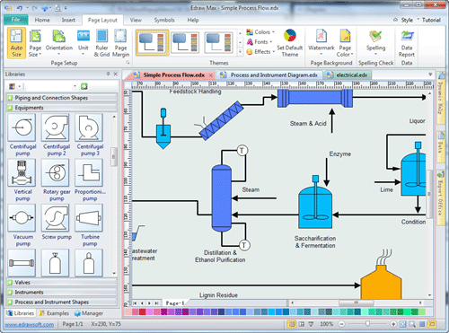 Easy Process and Instrumentation Drawing Software