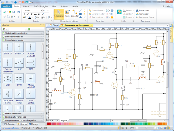 Software de esquema eléctrico - Crear un esquema eléctrico fácilmente