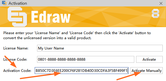 edraw max 8.4 license name and code
