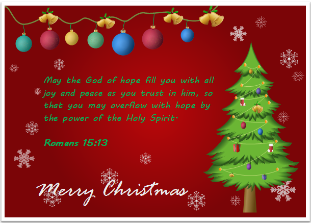 8 Christmas Card with Bible Verses  Free Download