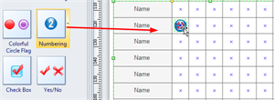 matrix relationship symbols diagram create