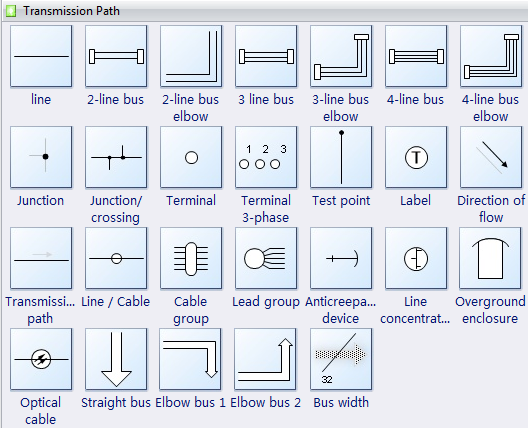 Electrical Diagram Software - Create an Electrical Diagram ... electrical symbols for relays wiring diagrams 