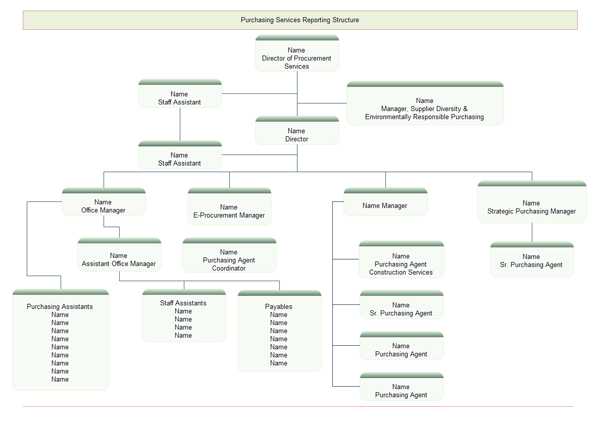 Example of Organizational Chart