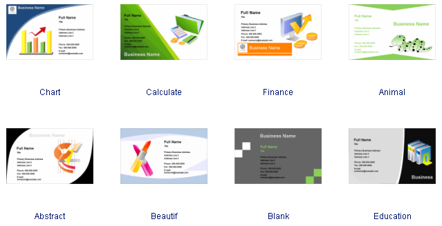 software for business cards and flyers