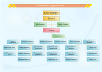 service enterprise organizational chart
