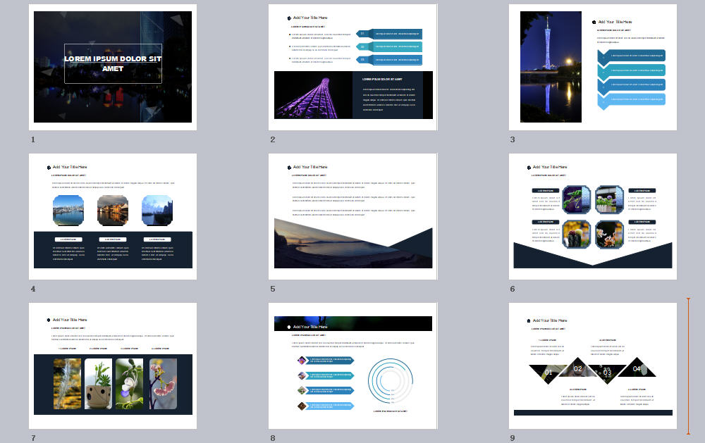 Photo Business PowerPoint Template