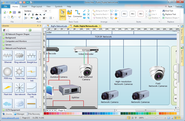 Edraw Network Diagram Software