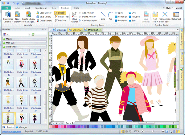 Kids Clothing Design Software - Edraw