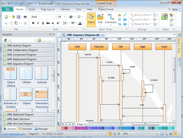 draw online sequence diagram