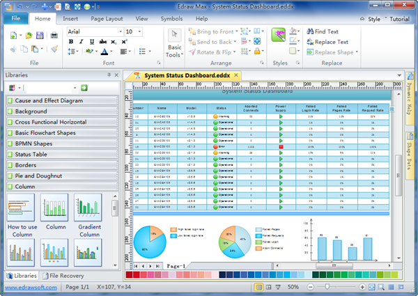 Simple State Chart Maker - Make Great-looking State Chart