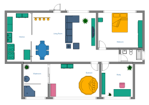 房屋平面图 | 平面图制作软件,教程和例子