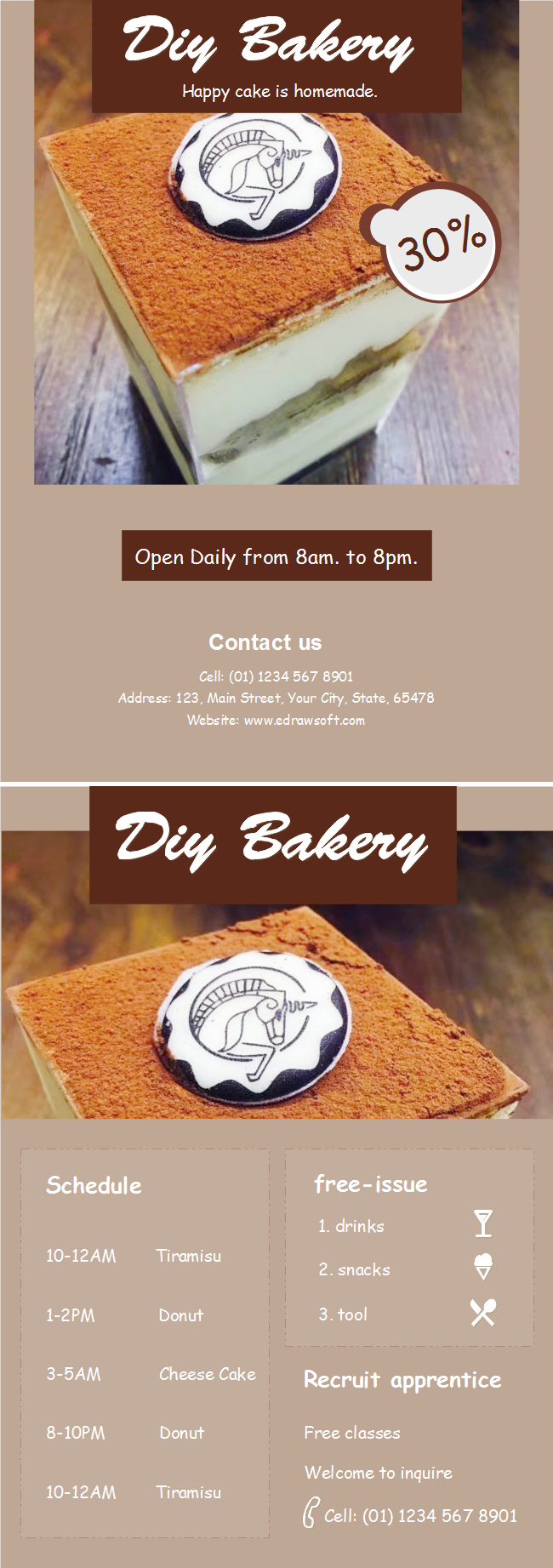 Bakery Shop Flyer