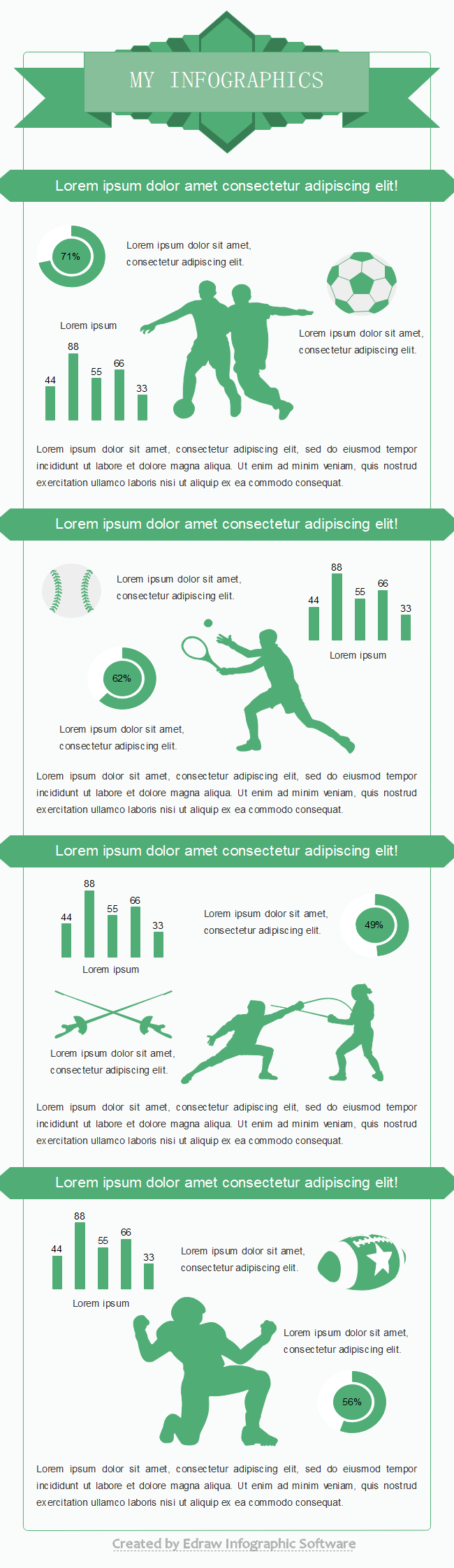 Sports Infographics Example3