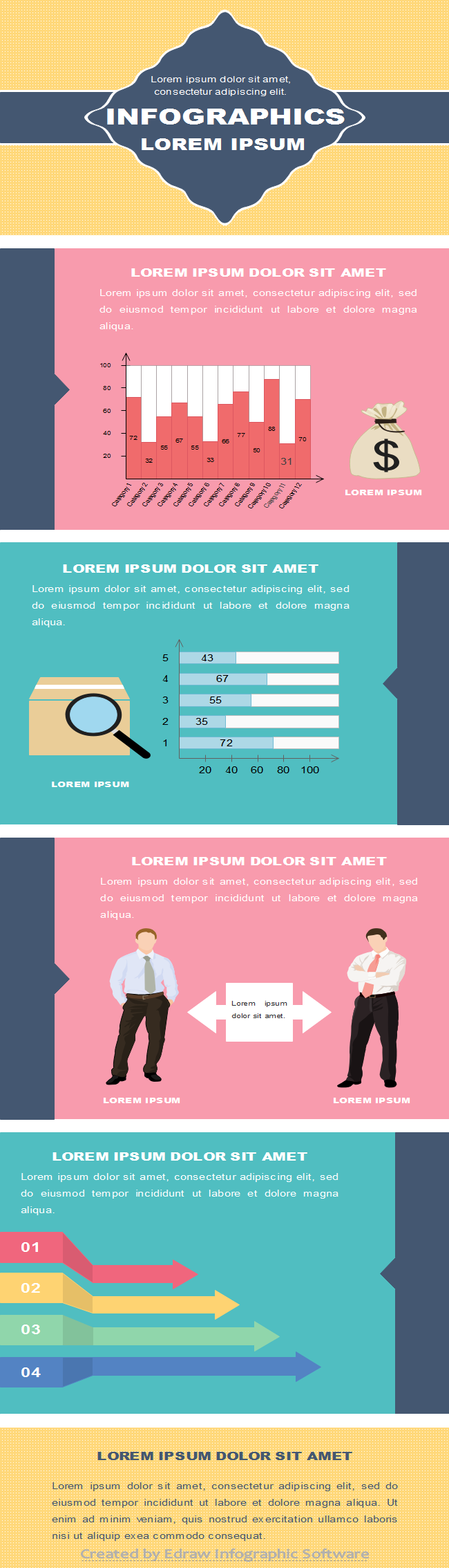 Free Download Editable Business Infographic Templates