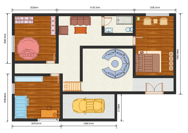 openoffice draw floor plan template