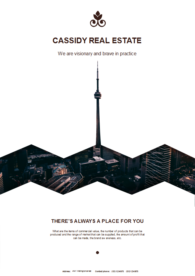 Creative Real Estate Poster