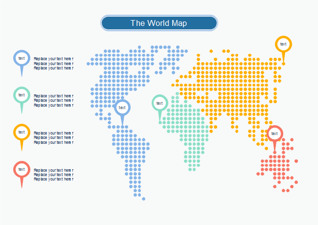 Dots World Map