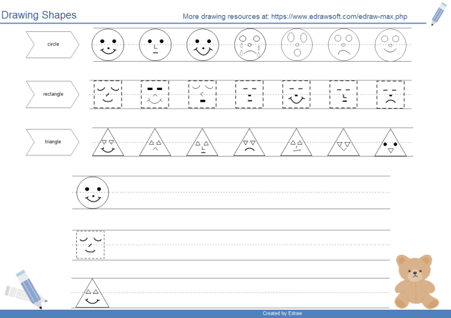 drawing shapes worksheet free drawing shapes worksheet templates