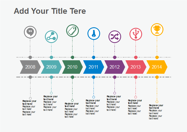 blank horizontal history timeline template for kids