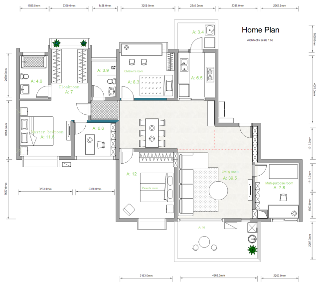Unique 88 Free Sample House Floor Plans