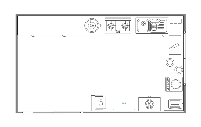 kitchen design plans template