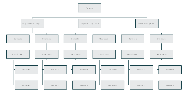 Logistics Organization Structure - General Type