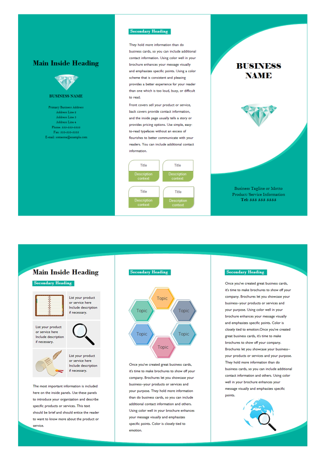Marketing Brochure | Free Marketing Brochure Templates