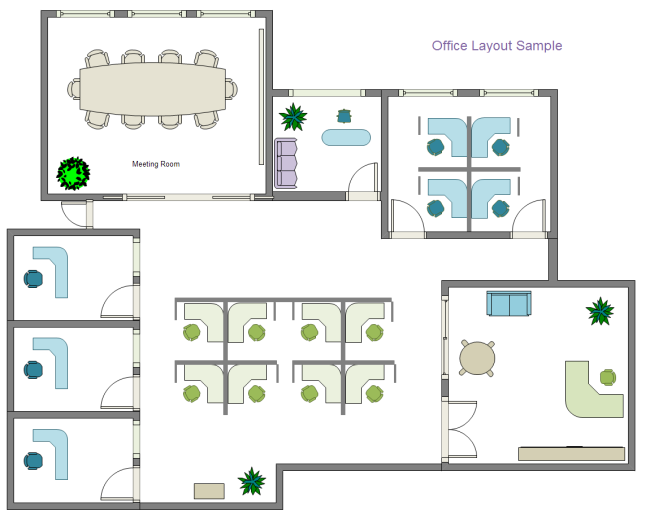 Office Layout | Free Office Layout Templates