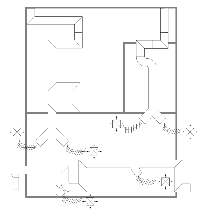HVAC 設計図テンプレート
