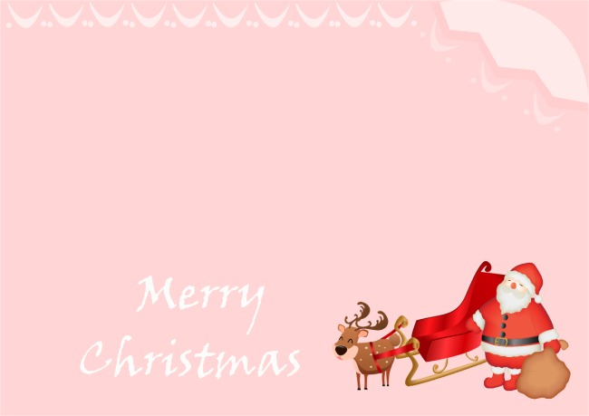 Santa Christmas Card | Free Santa Christmas Card Templates
