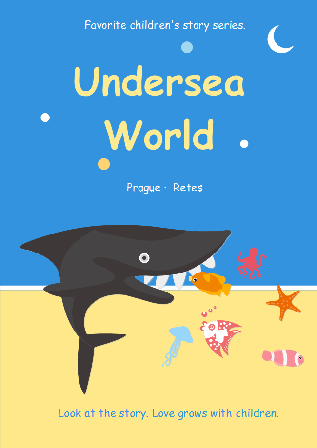 Free-Seaworld-Children-Book-Cover-Templates