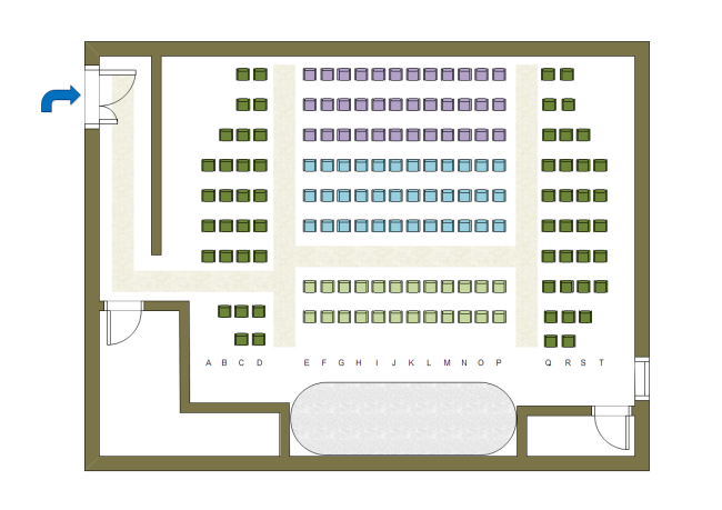 home theater seating layout plan