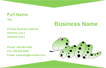Yellow Line Business Card