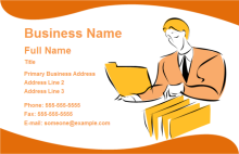 Diamond Center Business Card