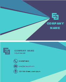 3d Light Gray Business Card