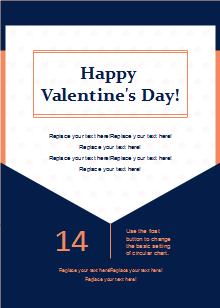 Folder Valentine's Day Card