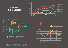 infographic line chart