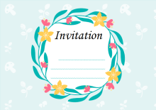 Classic Invitation Card