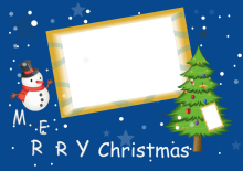 Santa Claus Gifts Christmas Card