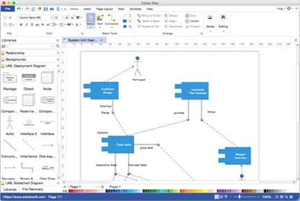 UML Diagram Software for Mac | Edraw